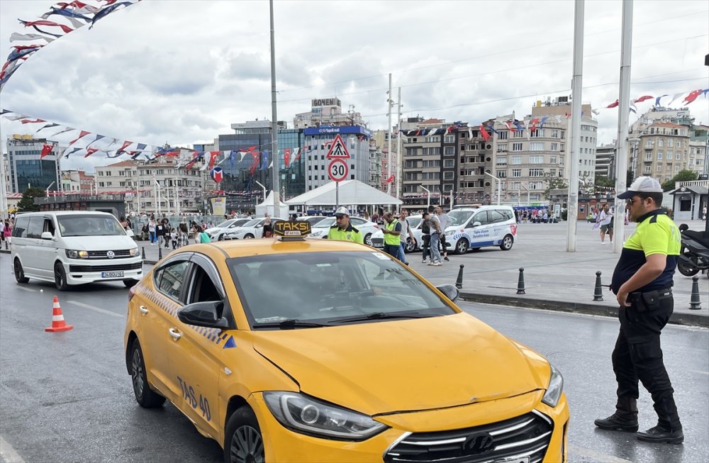Taksici terörüne müdahale