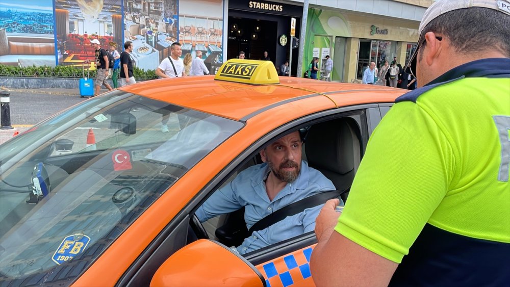 Taksici terörüne müdahale