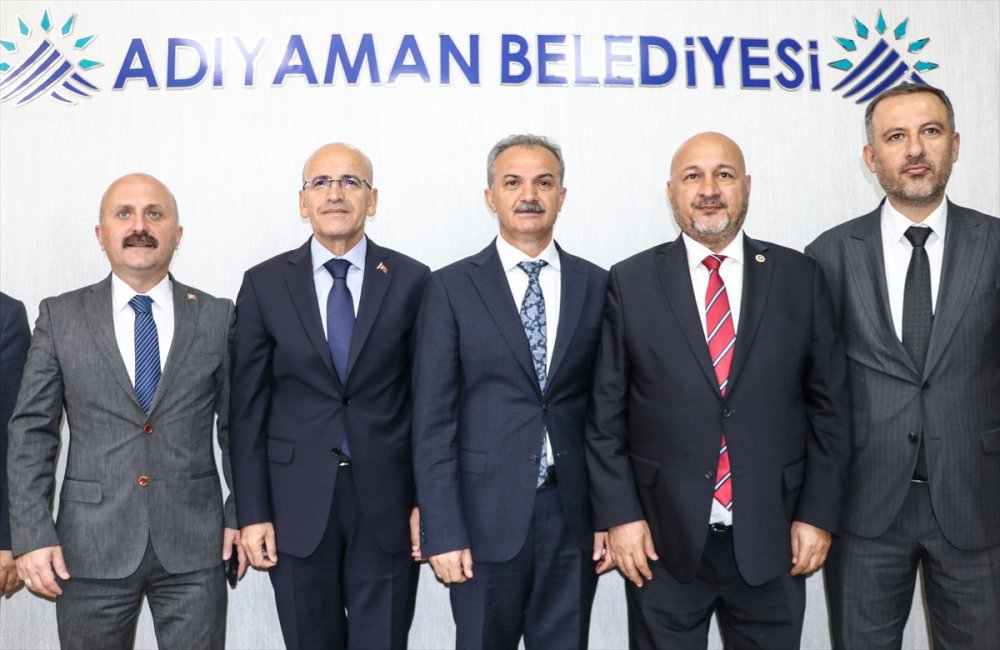 Hazine ve Maliye Bakanı Şimşek, Adıyaman'da seri ziyaretlerde bulundu