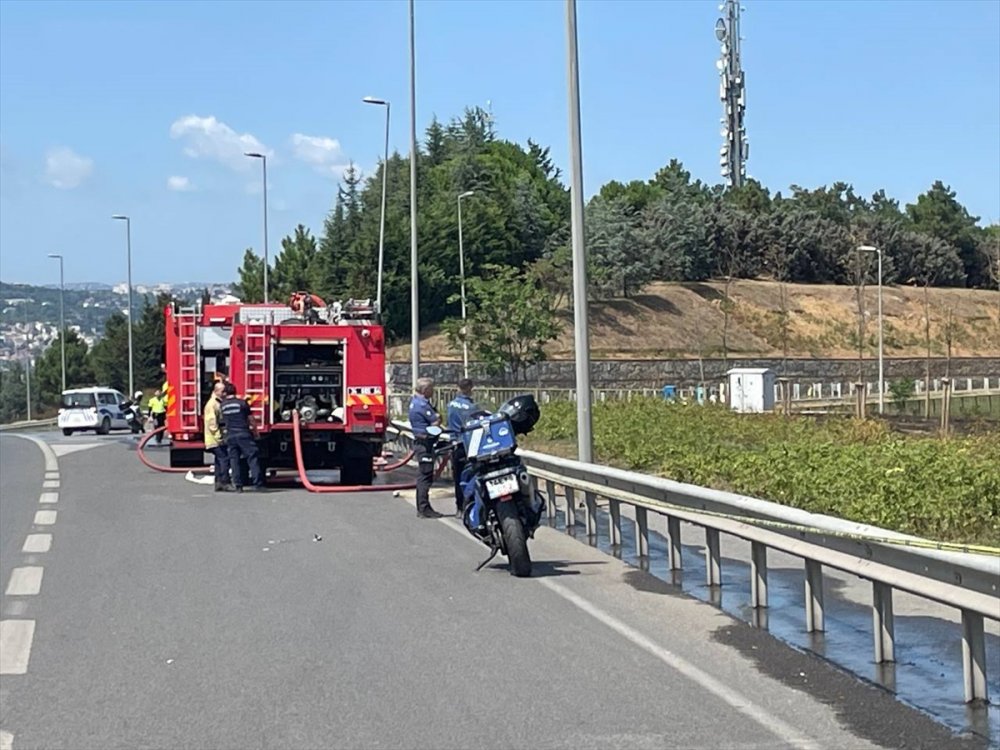 Üsküdar'da çıkan yangın söndürüldü