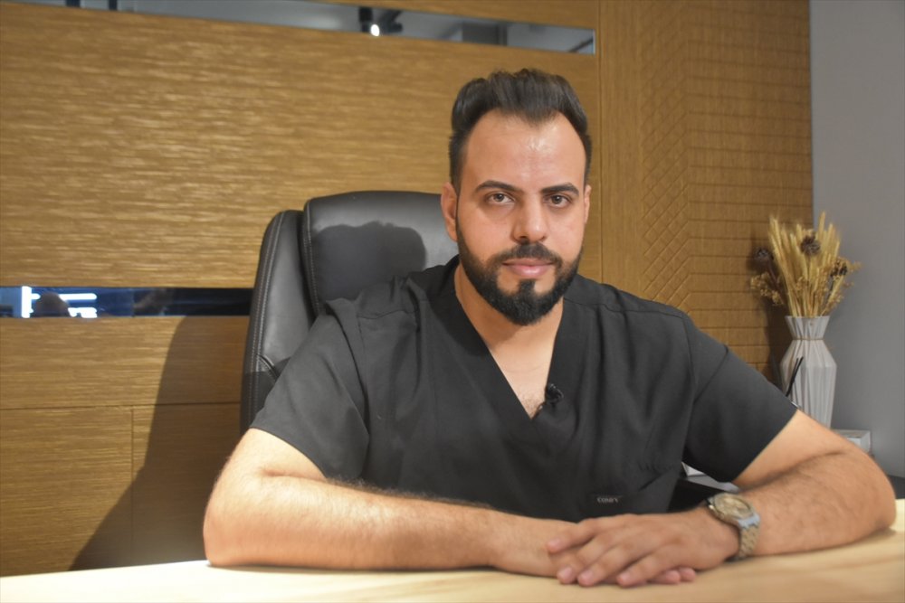 Kerküklü veteriner sokak hayvanlarını tedavi ediyor