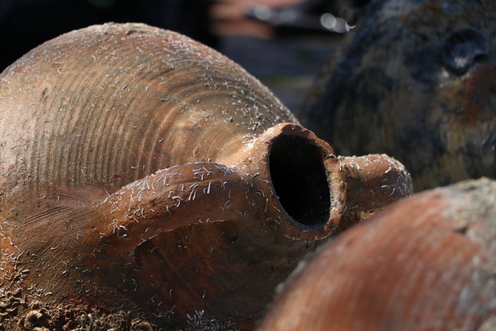 Eğitim sırasında tarih eser keşfettiler