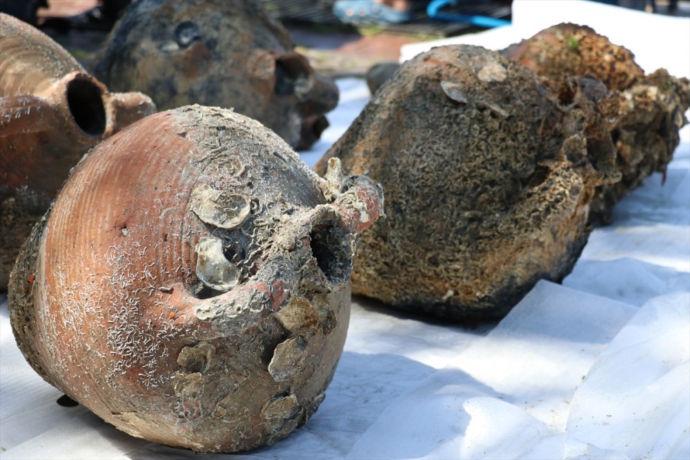 Eğitim sırasında tarih eser keşfettiler