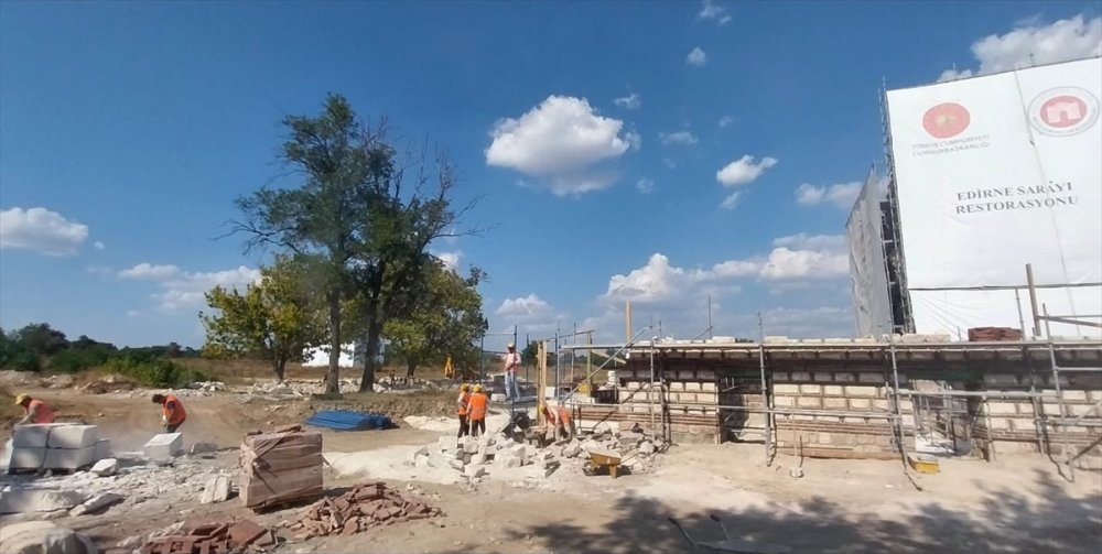 Edirne Sarayı restore ediliyor