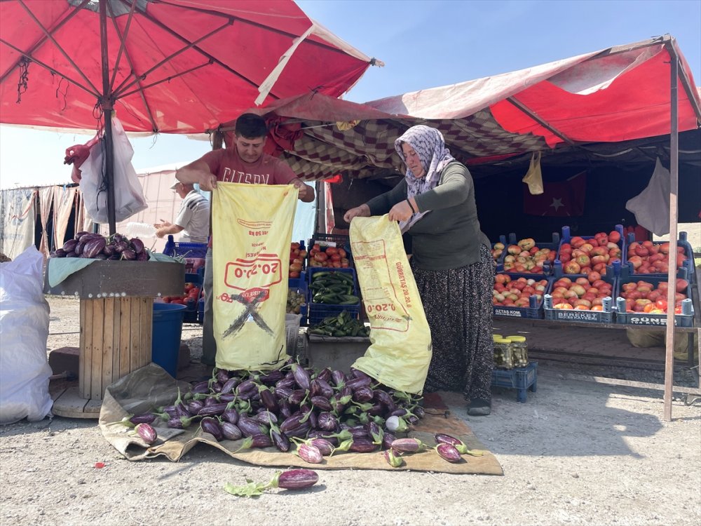 "Pijamalı patlıcan"ın üretimi Kayseri’de yaygınlaşıyor