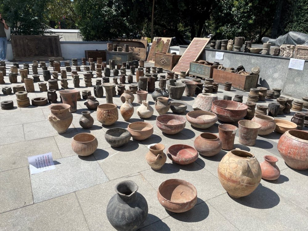 7 bin 364 adet tarihi eser ele geçirildi