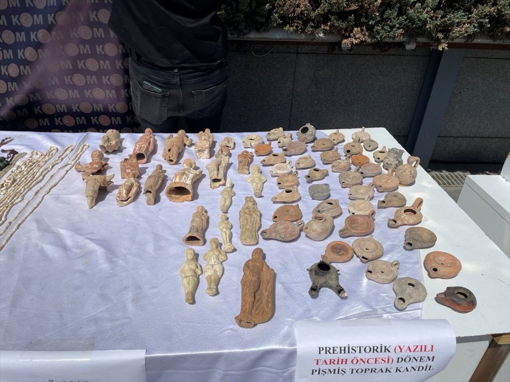 7 bin 364 adet tarihi eser ele geçirildi