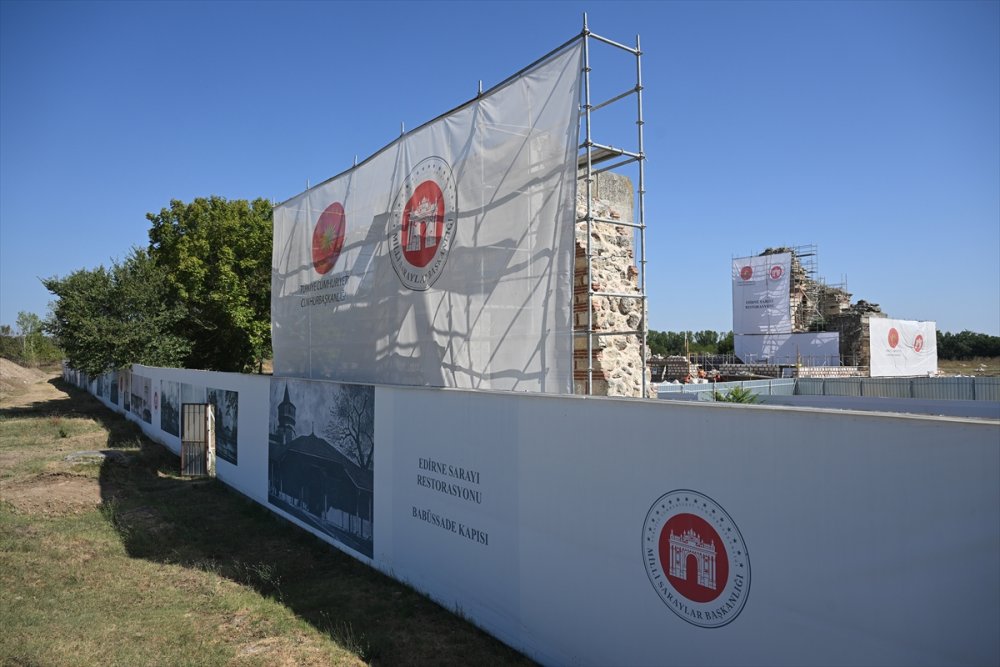 Edirne Saray'ı restore ediliyor