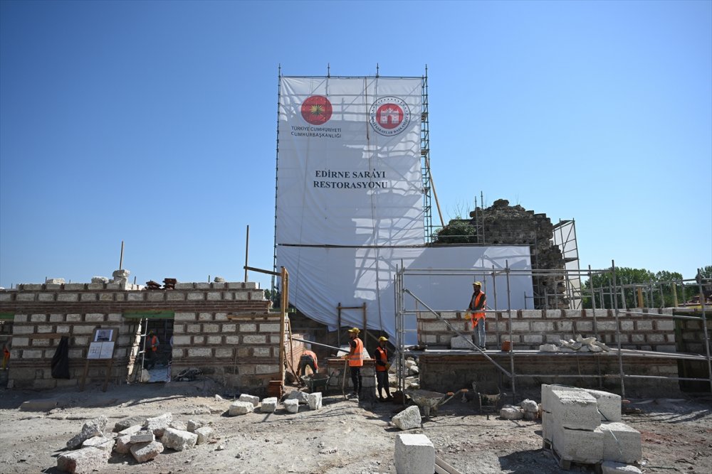 Edirne Saray'ı restore ediliyor