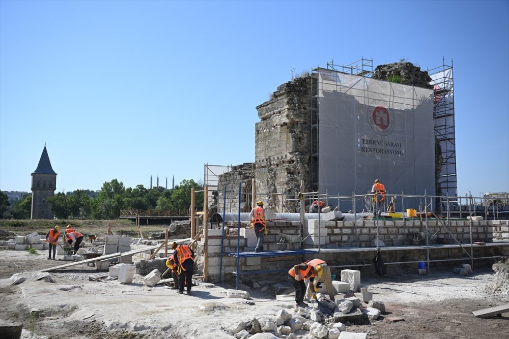 Edirne Saray'ı restore ediliyor