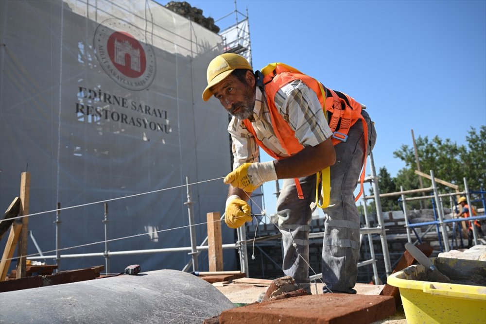 Edirne Saray'ı restore ediliyor