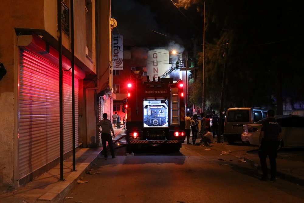 Ambalaj imalathanesinde çıkan yangın söndürüldü