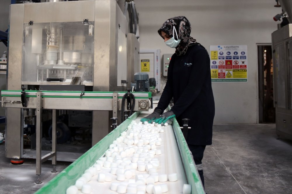 Ülkemizden Asya ve Avrupa'ya tuz ihraç ediliyor