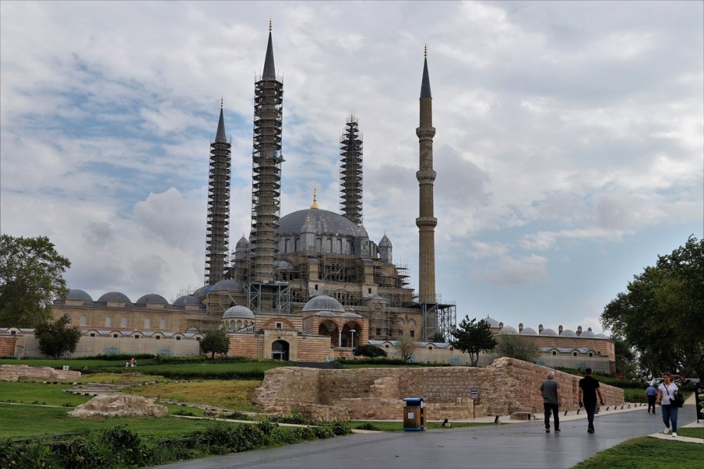 Selimiye Camisi'nin restorasyon çalışmalarının önümüzdeki yıl bitirilmesi hedefleniyor