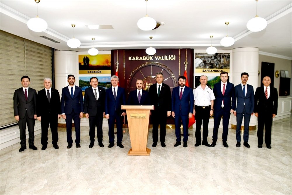 İçişleri Bakan Yardımcısı Bülent Turan Karabük’te Açıklamalarda Bulundu