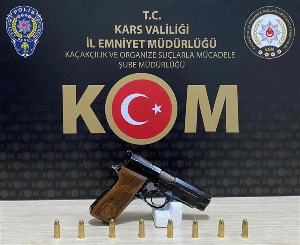 Kars'ta tarihi eser operasyonunda 2 şüpheli yakalandı