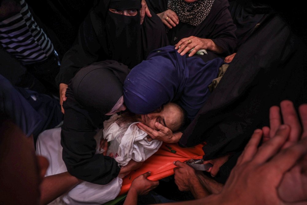 Gazze'deki patlamada ölen 5 Filistinli torağa verildi