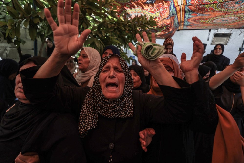 Gazze'deki patlamada ölen 5 Filistinli torağa verildi