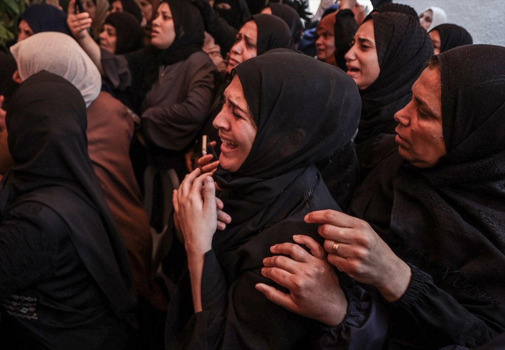 Gazze'deki patlamada ölen 5 Filistinli torağa verildi