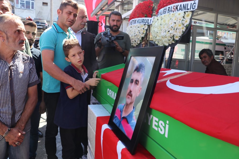 Maden ocağında hayatını kaybeden işçi, son yolculuğuna uğurlandı