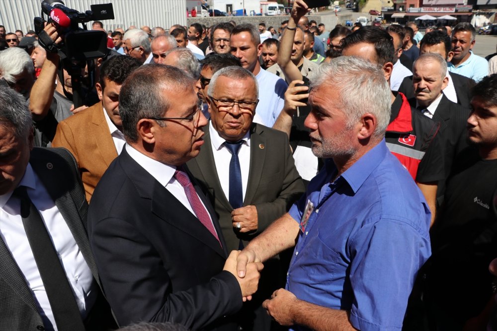 Maden ocağında hayatını kaybeden işçi, son yolculuğuna uğurlandı