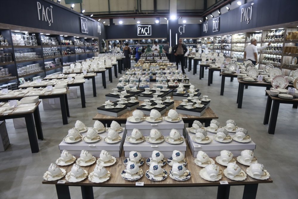 Züccaciye fuarı İstanbul'da başladı