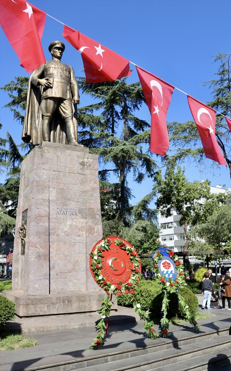 Atamızın Trabzon'a gelişinin 99'uncu yıl dönümü kutlandı
