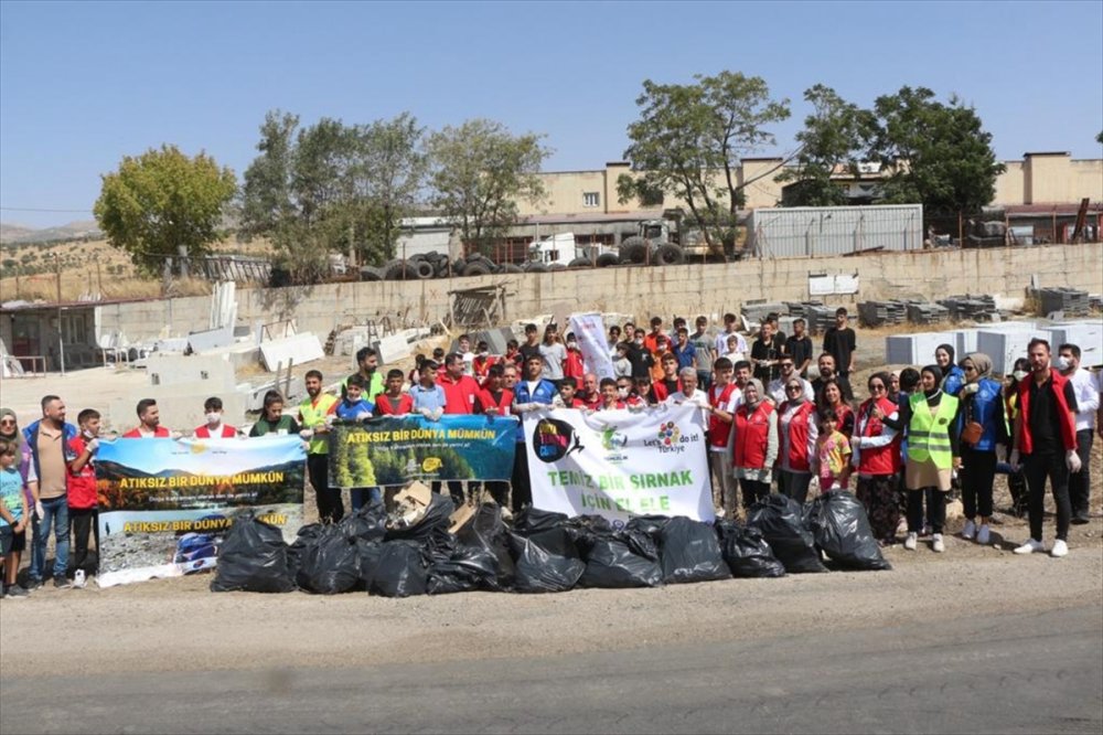 Şırnak'ta "Dünya Temizlik Günü" etkinliği düzenlendi