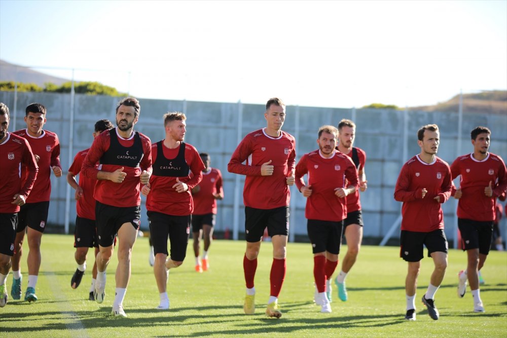 Sivasspor-MKE Ankaragücü maçına hazırlıklar devam ediyor