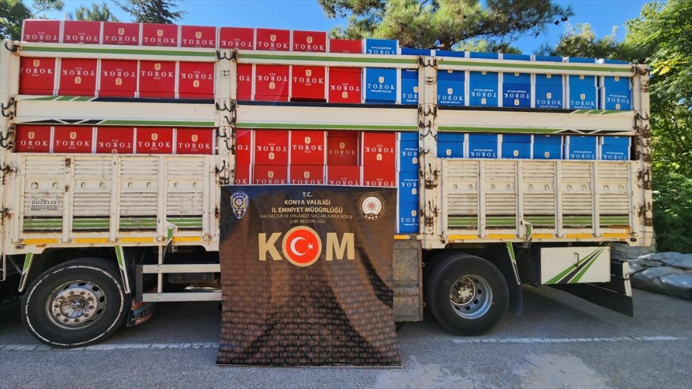 7 milyon 500 bin kaçak makaron ele geçirildi