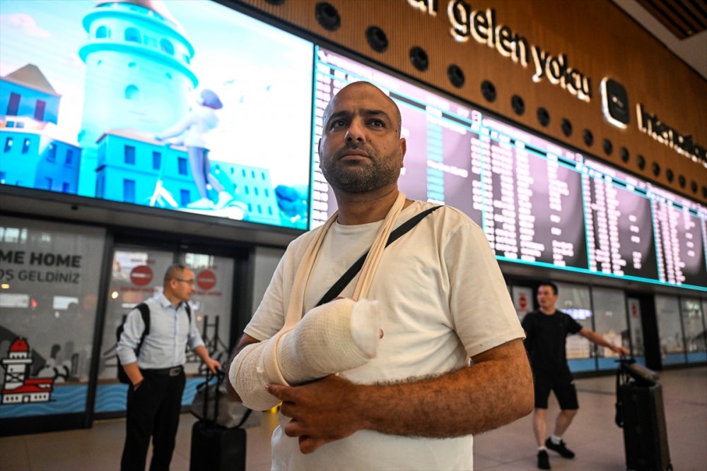 İsrail askerlerinin yaraladığı muhabir Amra tedavi için Türkiye'de