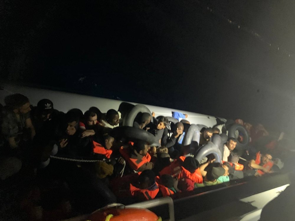 150 mülteci yakalanıp ülkemize geri getirildi