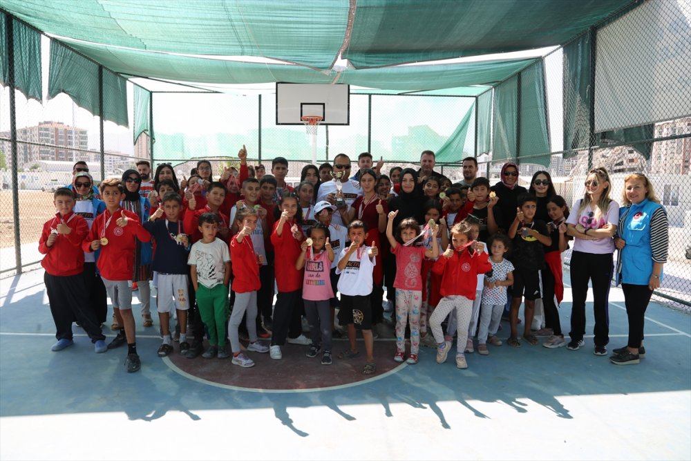 Konteyner kentte kalan çocuklar için etkinlik düzenlendi