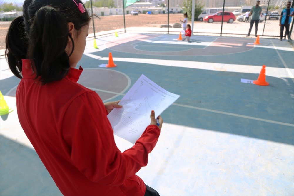 Konteyner kentte kalan çocuklar için etkinlik düzenlendi