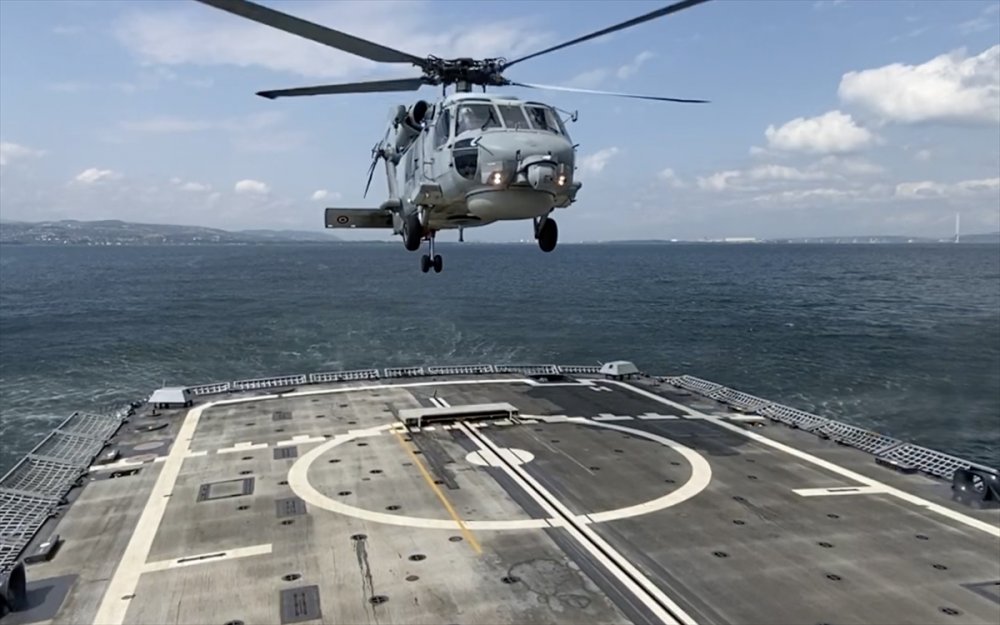 Helikopterler milli gemilere yerli teknoloji yardımıyla inecek