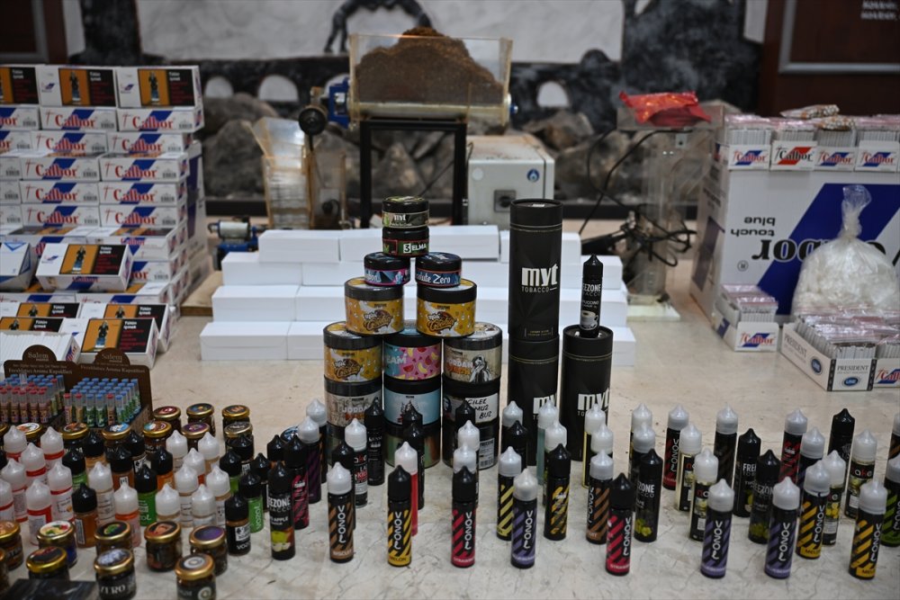 47 bin 460 kaçak makaron ele geçirildi