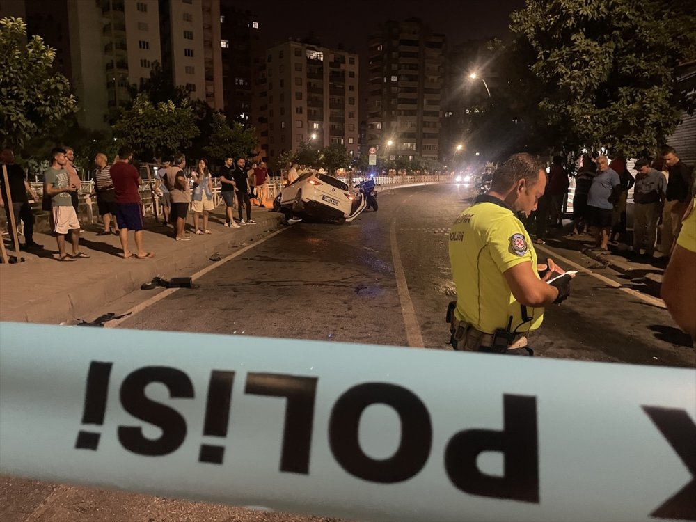 Adana'da trafik kazasında 1 kişi öldü, 3 kişi yaralandı