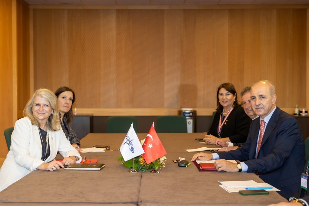 TBMM Başkanı, NATO PA Başkanı Garriaud-Maylam ile görüştü