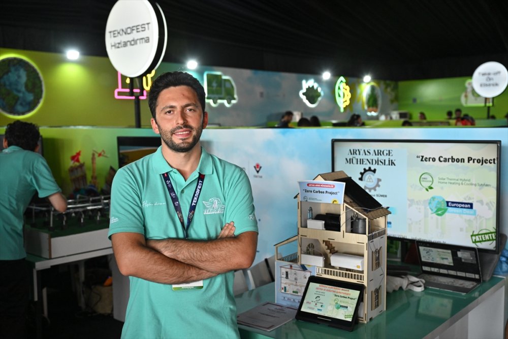 Konteyneri ısı sorununa "sıfır karbon" projesi TEKNOFEST'te