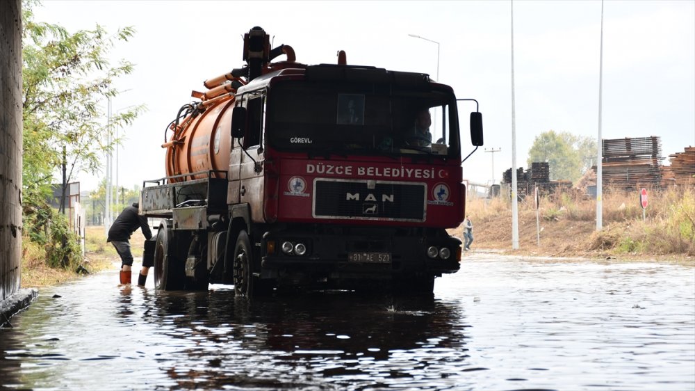 Sakarya, Bolu ve Düzce'de sağanak yağış