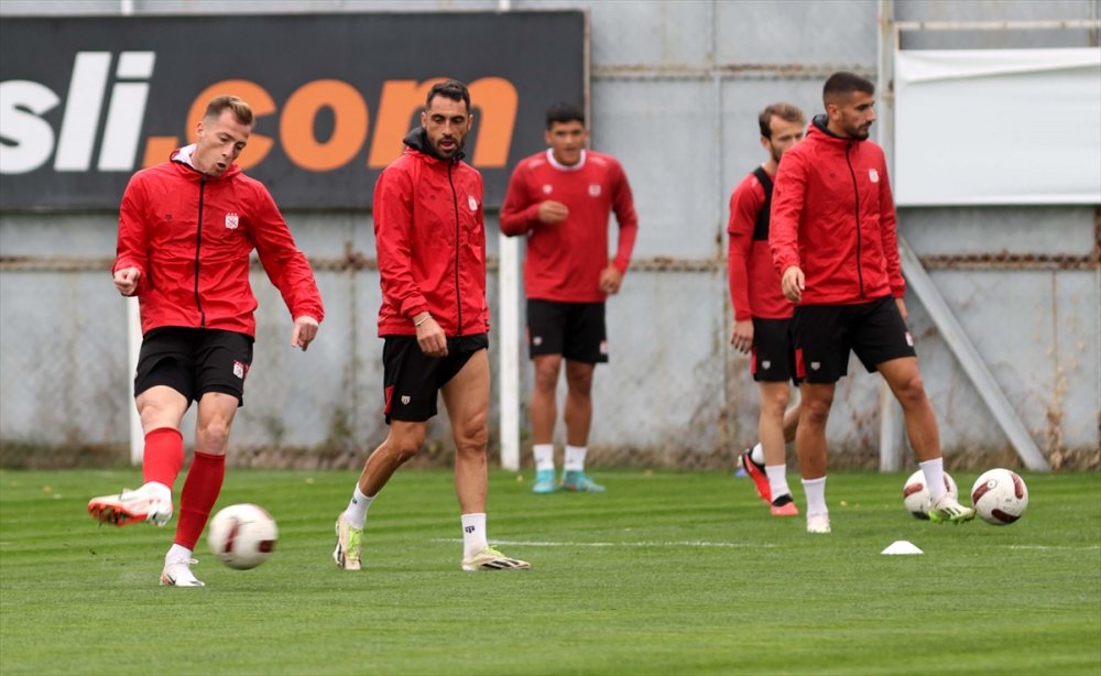 Sivasspor, bir sonraki maçına hazırlıklarını sürdürdü