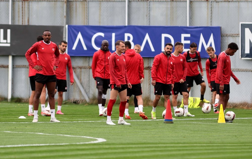 Sivasspor, bir sonraki maçına hazırlıklarını sürdürdü