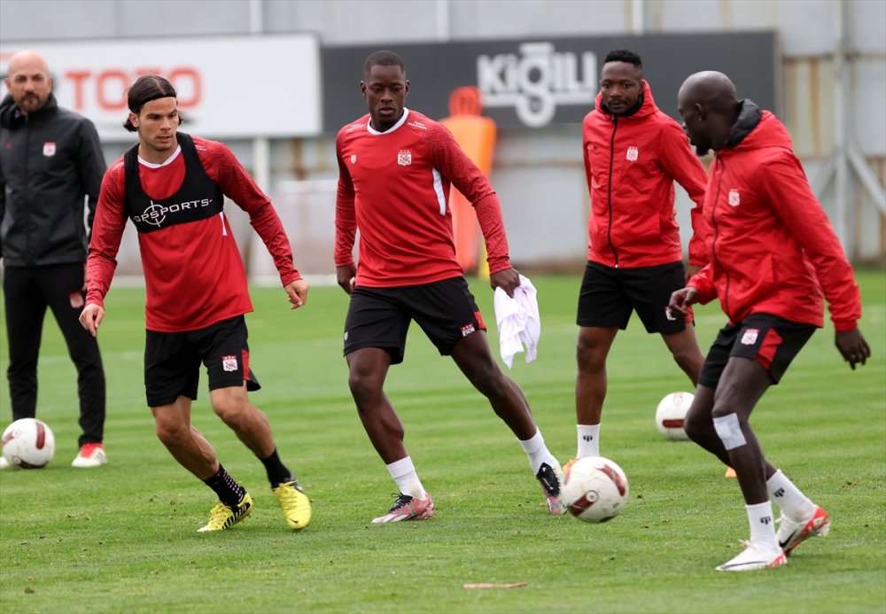 Sivasspor, bir sonraki maçına hazırlıklarını sürdürdü
