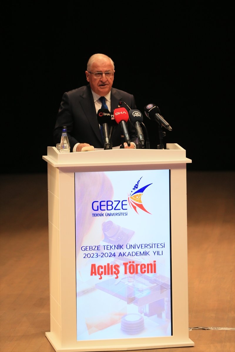 Gebze Teknik Üniversitesi açılışında Bakan Güler konuştu