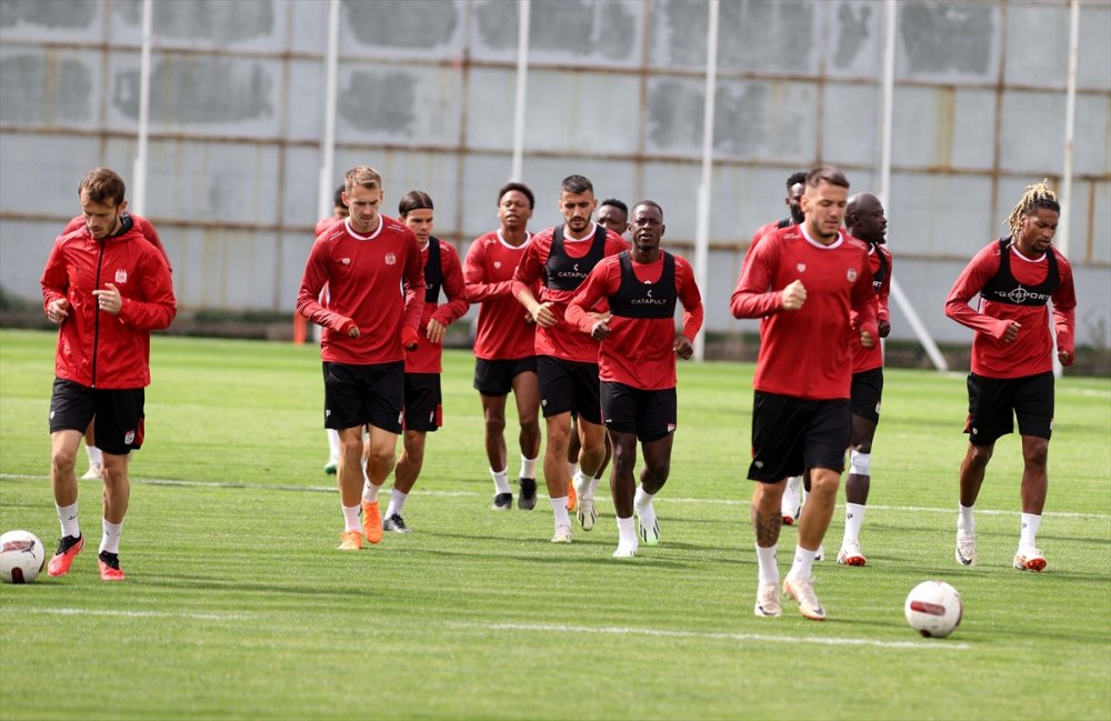 Sivasspor, Pendikspor bu haftaki maçının hazırlıklarını sürdürdü