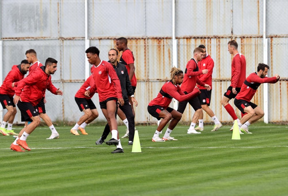 Sivasspor, Pendikspor bu haftaki maçının hazırlıklarını sürdürdü