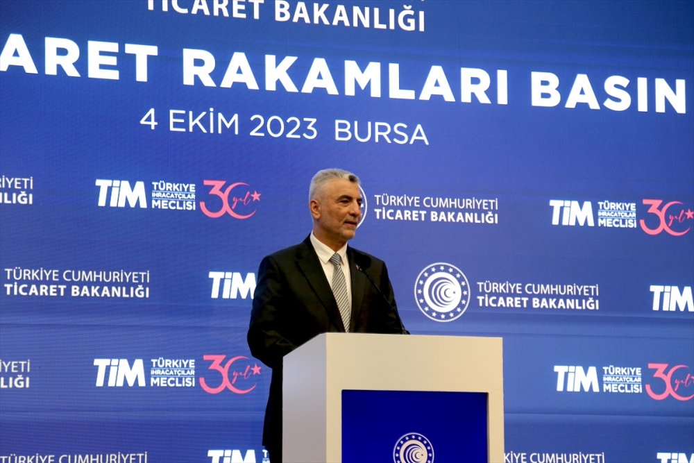 Türkiye'nin eylül ihracatı 22,7 milyar dolar