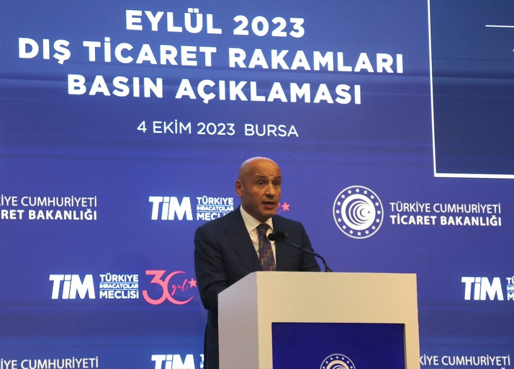 Türkiye'nin eylül ihracatı 22,7 milyar dolar