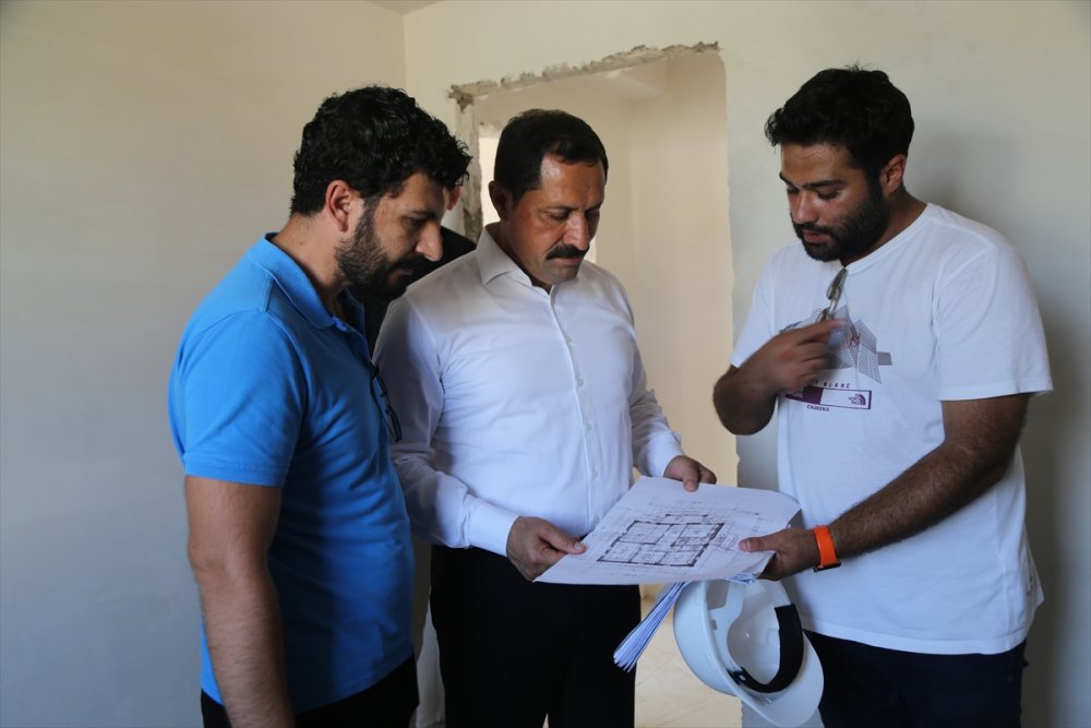 Afet evlerinin yapıldığı bölgede hayvancılık faaliyetleri de yapılacak