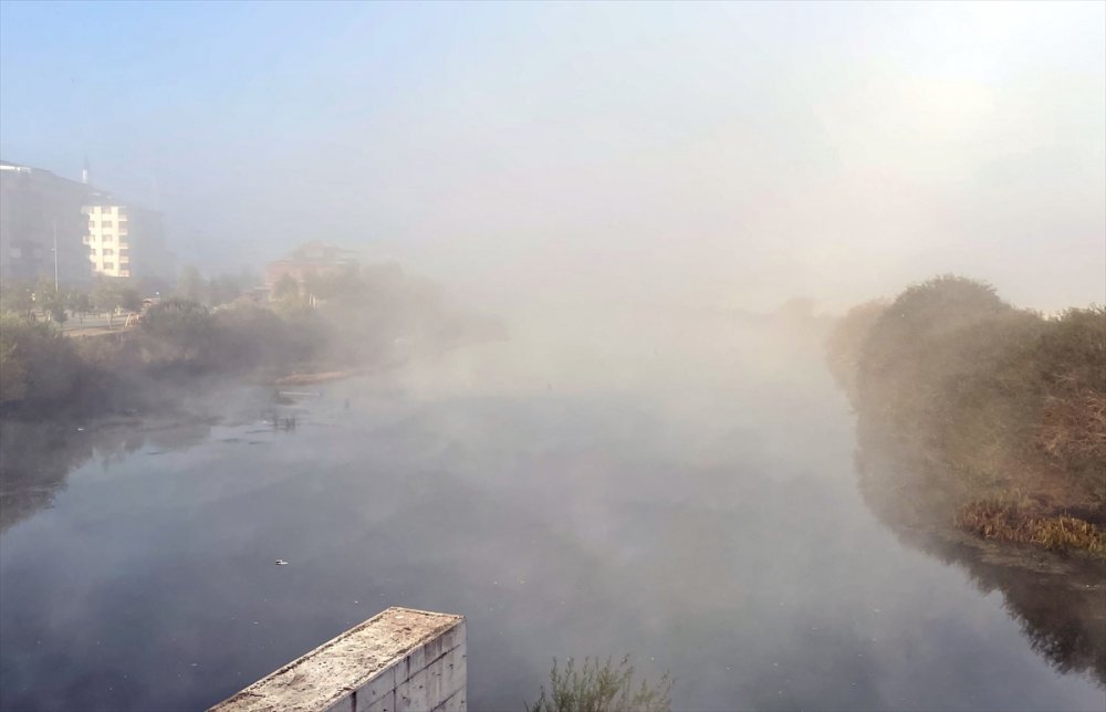 Ardahan'da sis ve buzlanma oldu